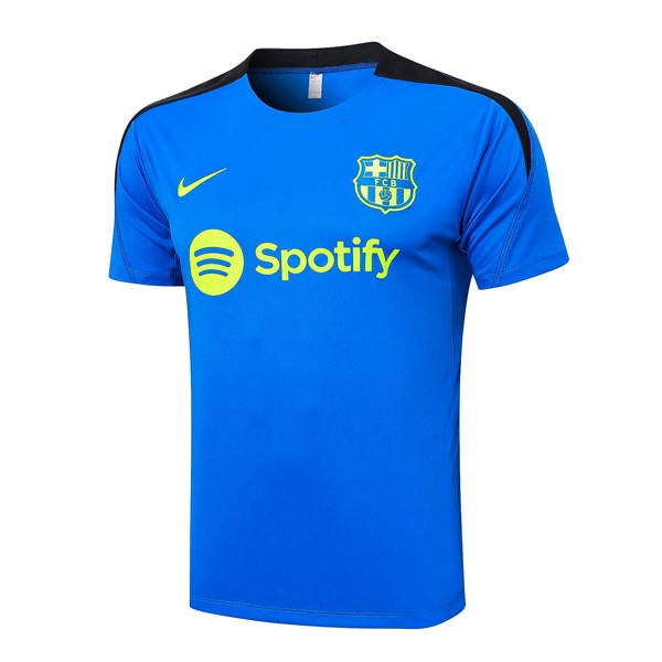 Camiseta Entrenamiento Barcelona 2024-25 Azul Negro